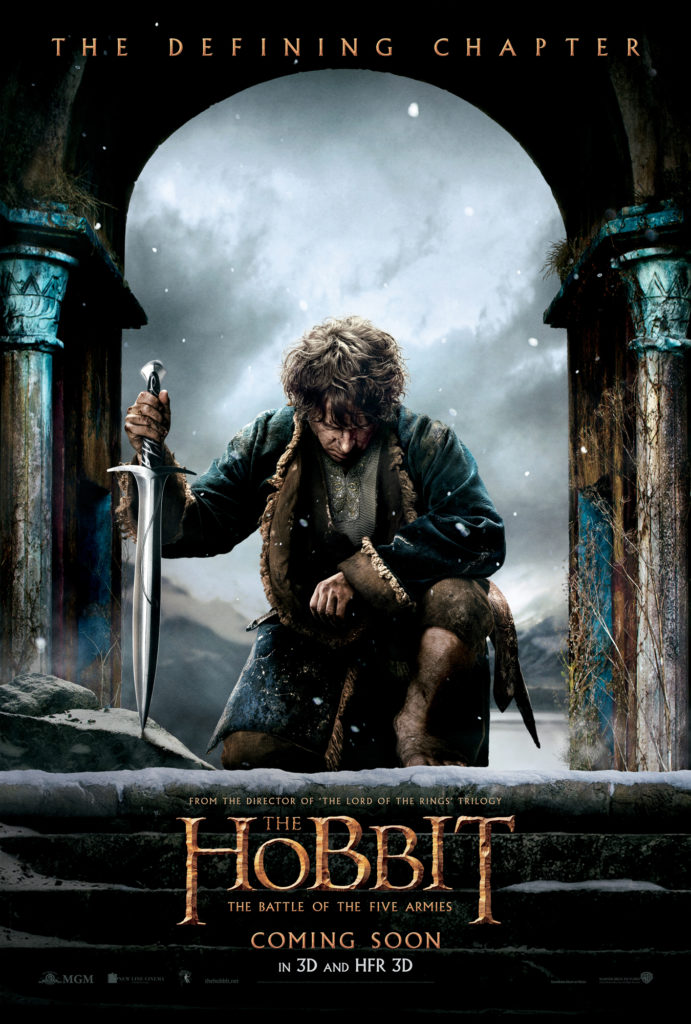 “The Hobbit: The Battle of the Five Armies” poster
